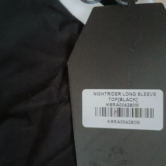 Killstar Black and White Night Rider Long Sleeve Tee - Picture 4 of 9